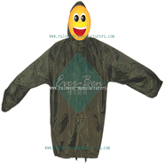 Nylon rain gear for men-olive green rain gear for army